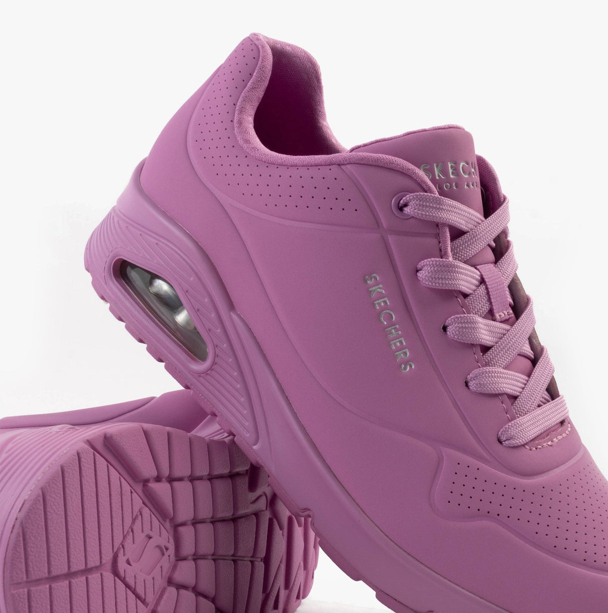 Skechers 73690/PNK UNO - STAND ON AIR Womens Trainers Pink