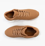 Skechers 73690/TAN UNO - STAND ON AIR Womens Trainers Tan