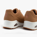 Skechers 73690/TAN UNO - STAND ON AIR Womens Trainers Tan