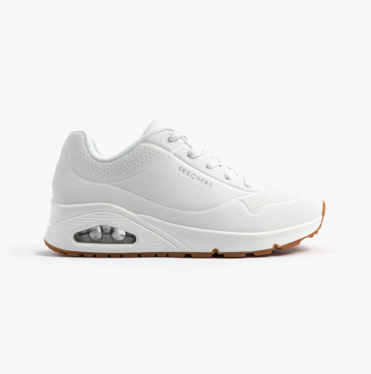 Skechers 73690/WHT UNO - STAND ON AIR Womens Trainers White