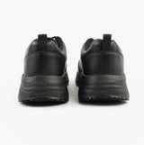 Skechers Work MAX CUSHIONING ELITE SR - KAJUS Womens Safety Trainers Black