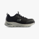 Skechers Work 108075EC ARCH FIT SR - EBINAL Womens Safety Trainers Black/Grey