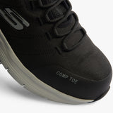 Skechers Work 108075EC ARCH FIT SR - EBINAL Womens Safety Trainers Black/Grey