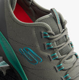 Skechers Work 108075EC ARCH FIT SR - EBINAL Womens Safety Trainers Grey/Aqua