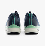 Skechers Work 108075EC ARCH FIT SR - EBINAL Womens Safety Trainers Navy/Aqua