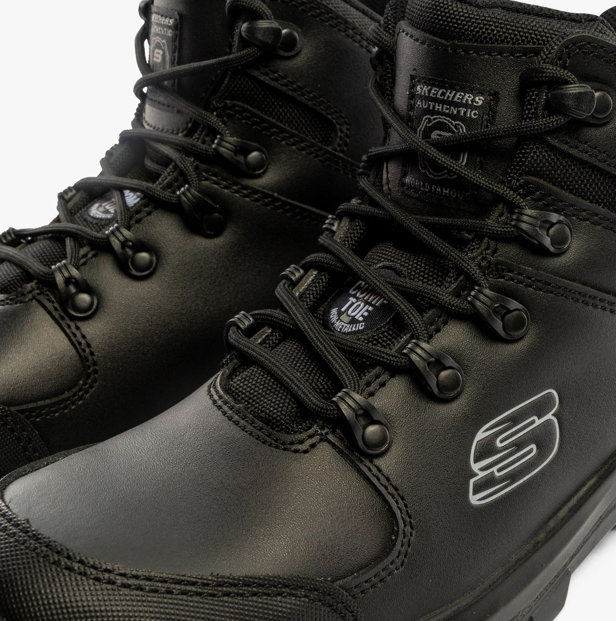 Skechers Work 200187EC TROPHUS - KILRAM Mens Safety Boots Black