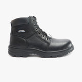 Skechers Work 77009EC WORKSHIRE Mens Safety Boots Black