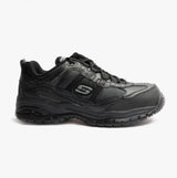 Skechers Work 77013EC/BLK SOFT STRIDE-GRINNEL Mens Safety Trainers Black