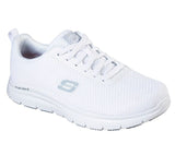 Skechers Work 77125EC FLEX ADVANTAGE - BENDON SR Mens Occupational Trainers White