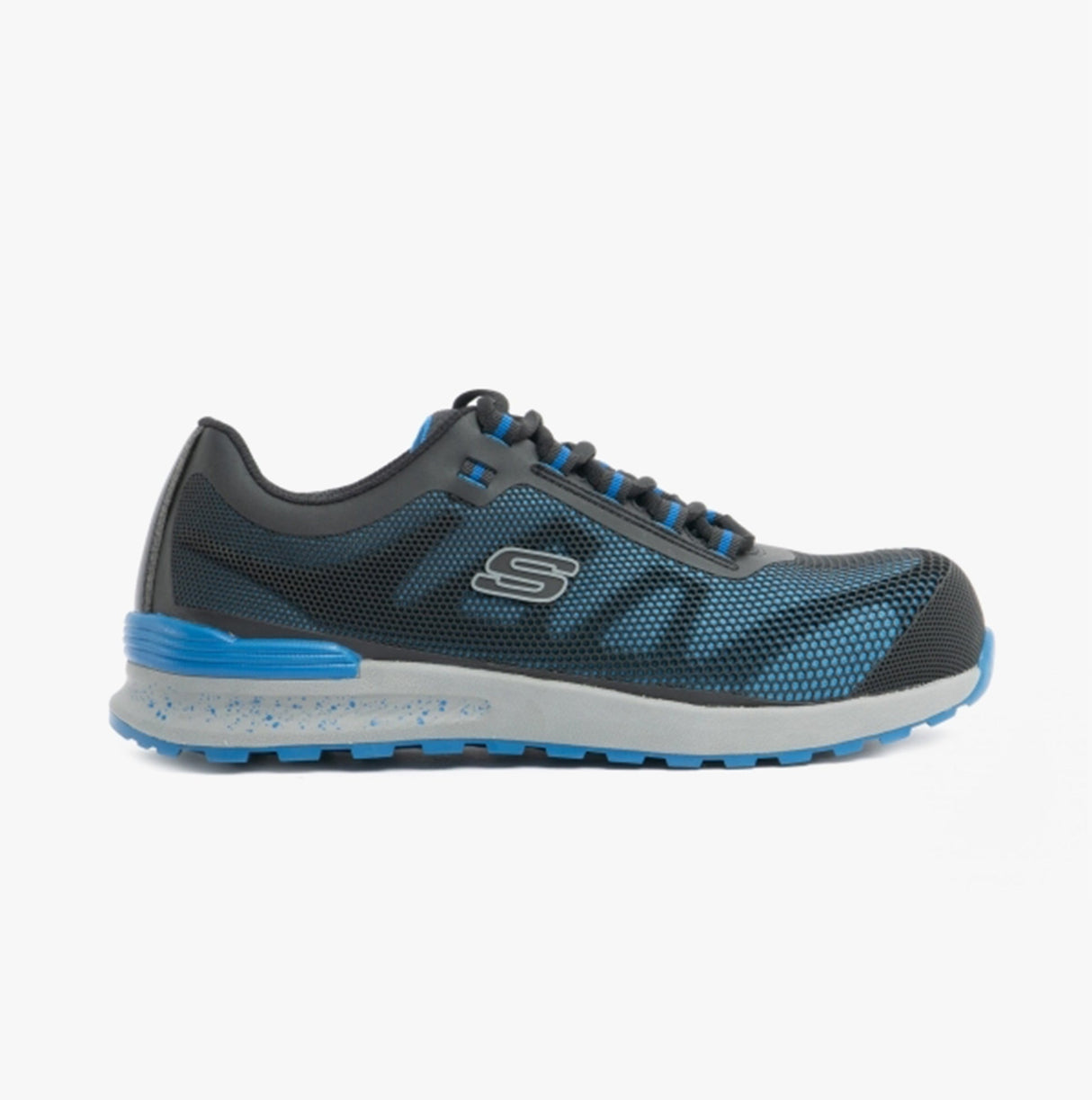Skechers Work 77180EC BULKLIN - LYNDALE Mens Safety Trainers Blue