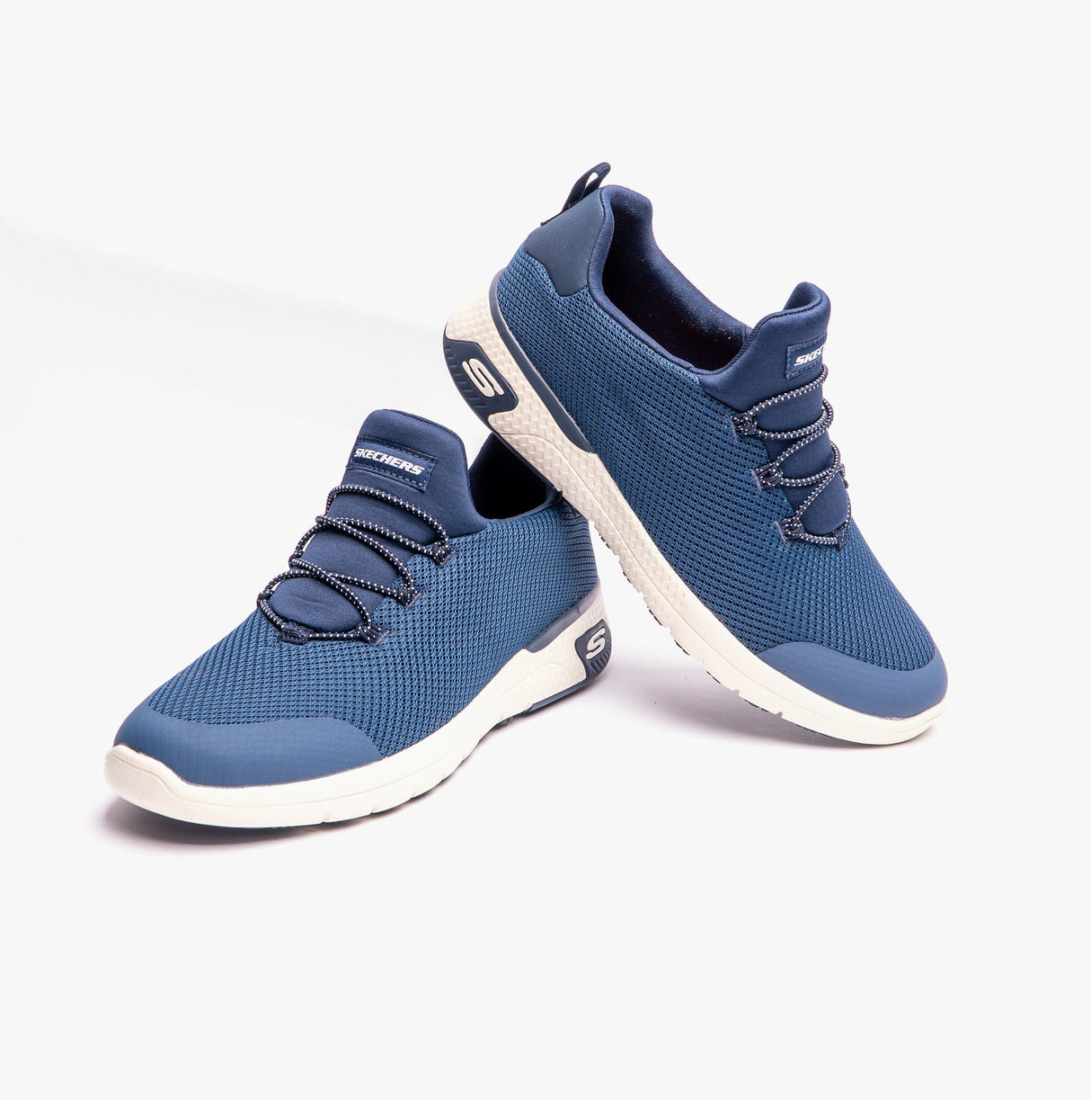 Skechers Work 77281EC MARSING - WAIOLA SR Womens Occupational Trainers Navy