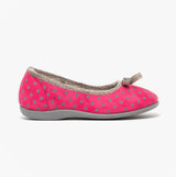 Sleepers LOUISE Womens Full Slippers Pink