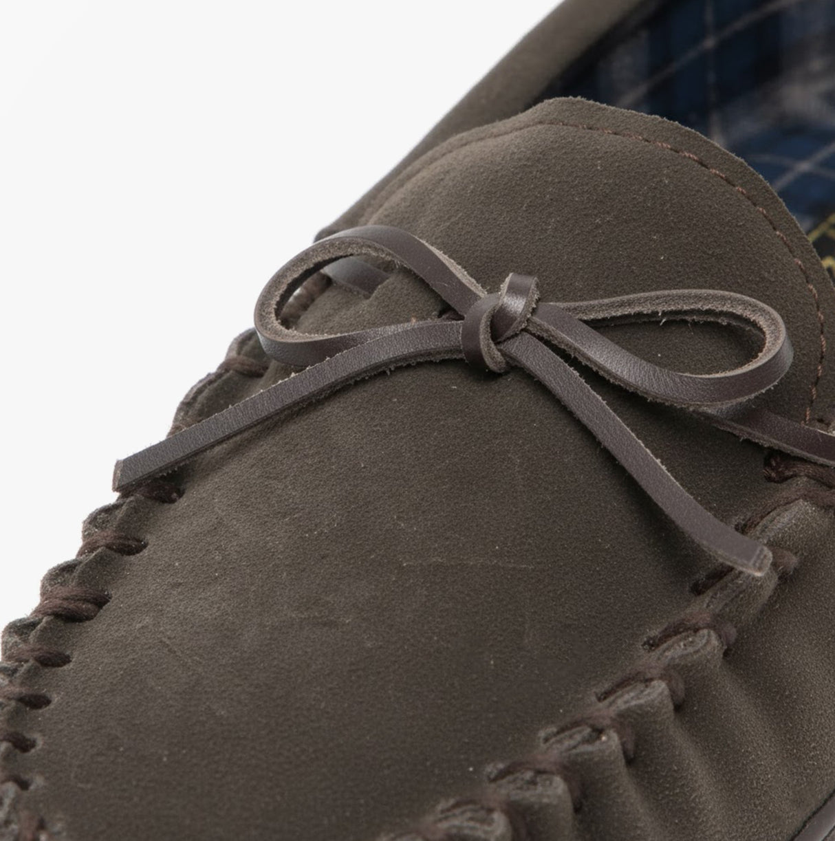 Sleepers ADIE Mens Moccasin Slippers Brown