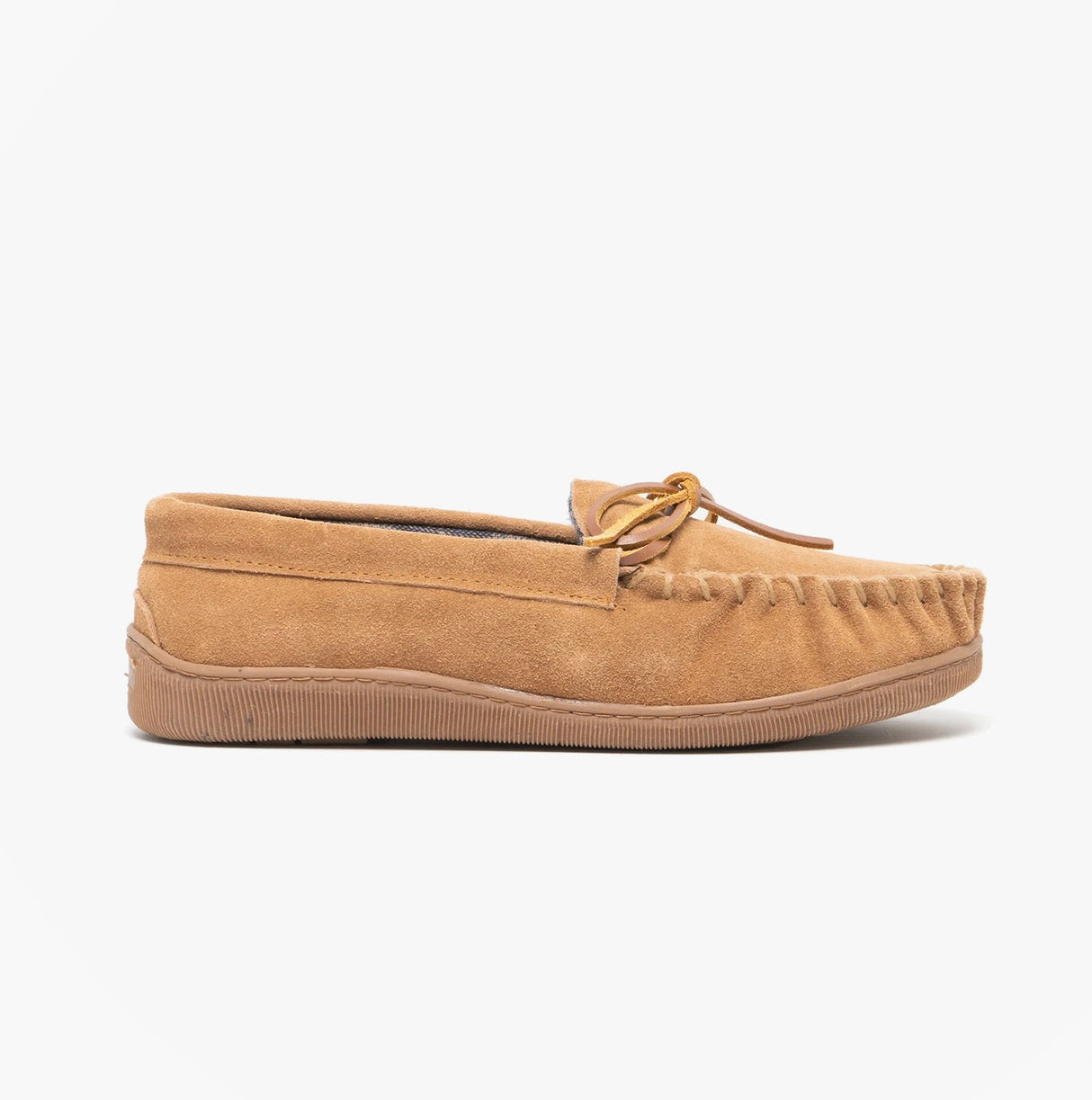Sleepers ADIE Mens Moccasin Slippers Sand