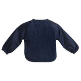 2 PACK - Mum 2 Mum Long Sleeved Wonder Bibs LARGE 18m - 3 years - Grey & Navy