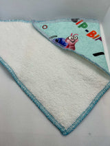 Zooming Snails Dribble Bib