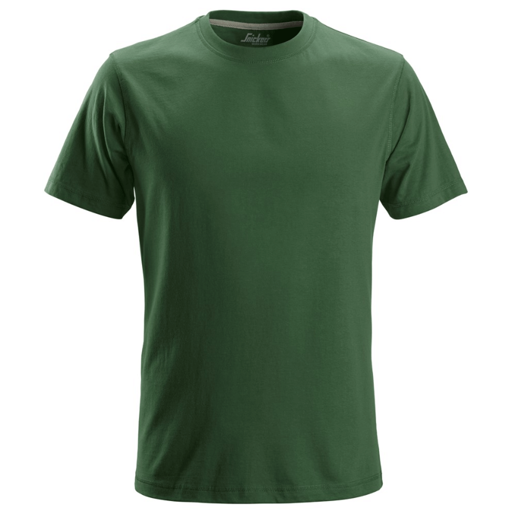 Snickers 2502 Classic Cre Neck T-Shirt 100% Combed Cotton Various Colours