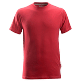Snickers 2502 Classic Cre Neck T-Shirt 100% Combed Cotton Various Colours