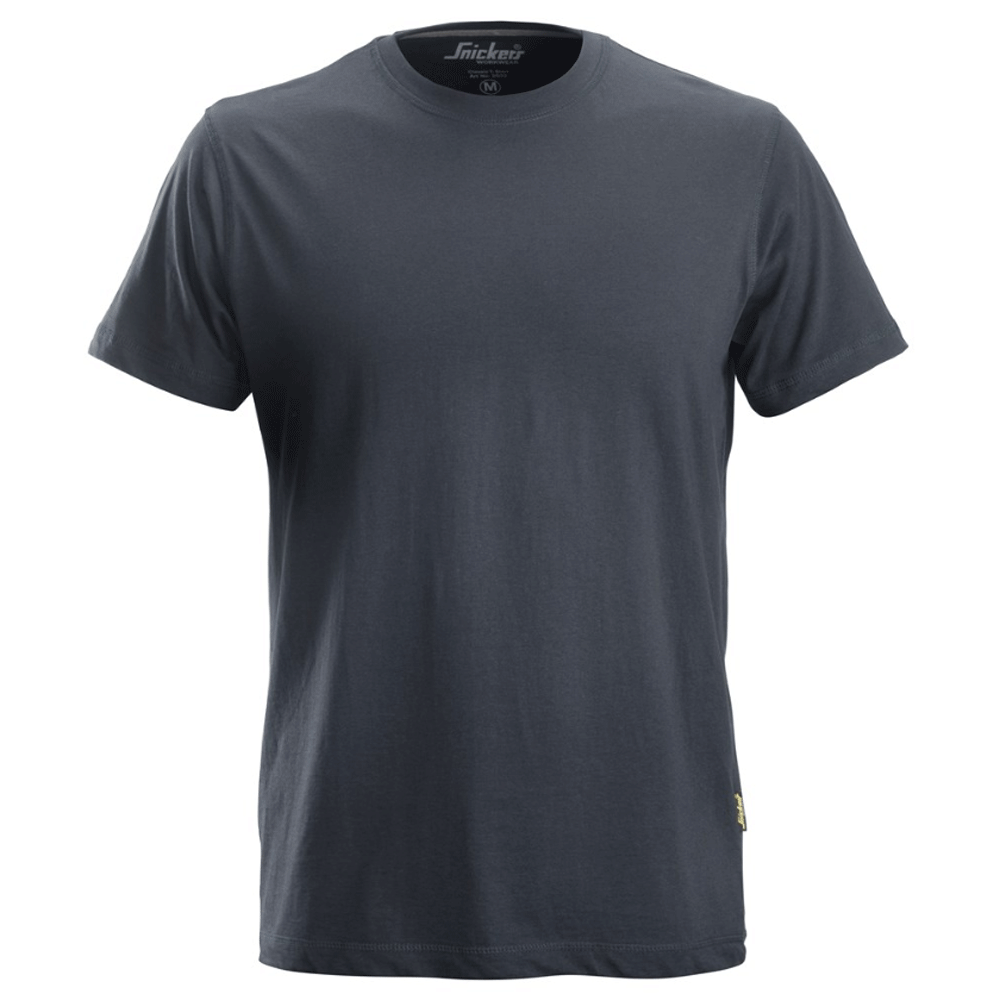 Snickers 2502 Classic Cre Neck T-Shirt 100% Combed Cotton Various Colours