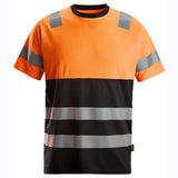 Snickers 2535 High-Vis Class 1 Short Sleeve Work T-Shirt