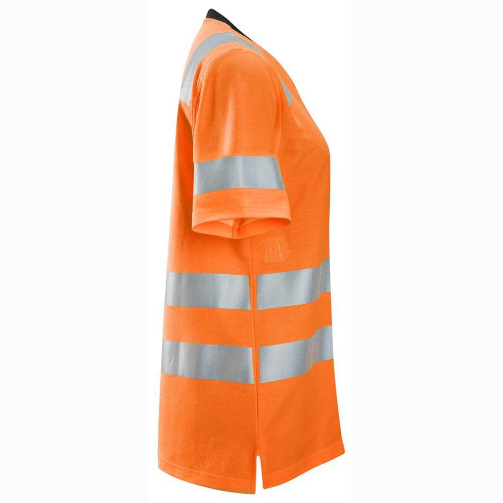 Snickers 2537 High-Vis Class 2 Women's Work T-Shirt