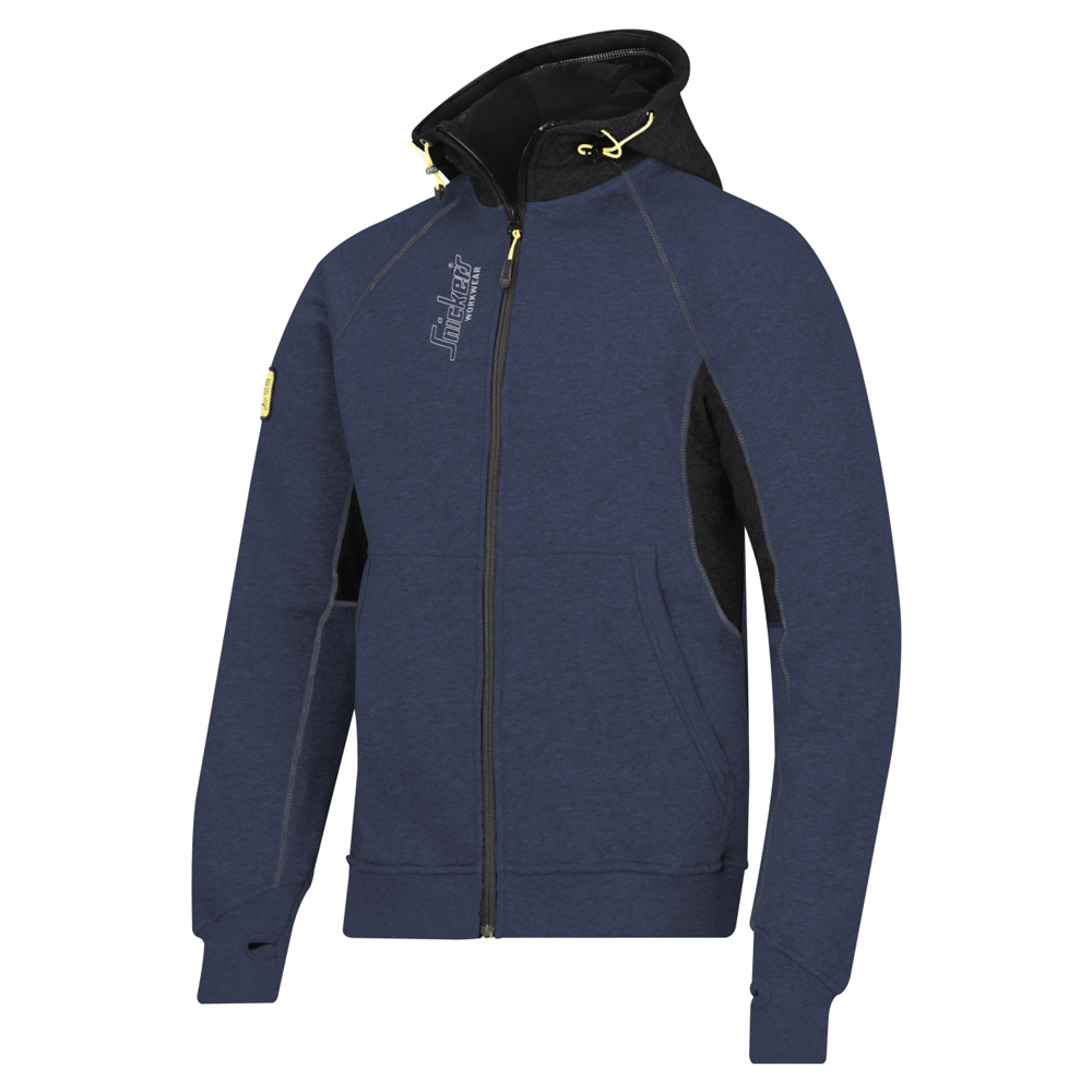 Snickers 2816 Full Zip Hooded Work Sweatshirt Logo Various Colours