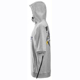 Snickers 2850 Logo Short Sleeve Hoodie Sweatshirt