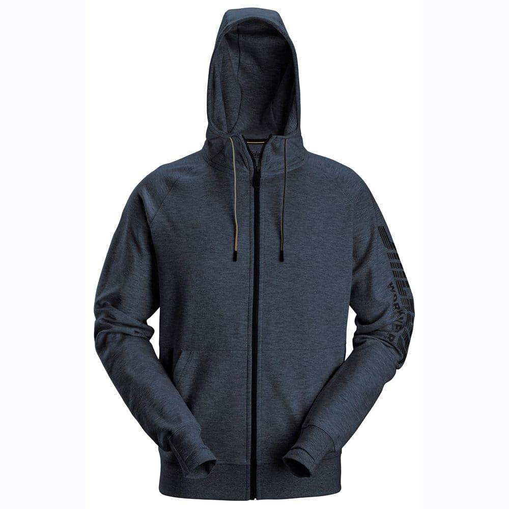 Snickers 2895 Logo Full-Zip Hoodie Sweatshirt