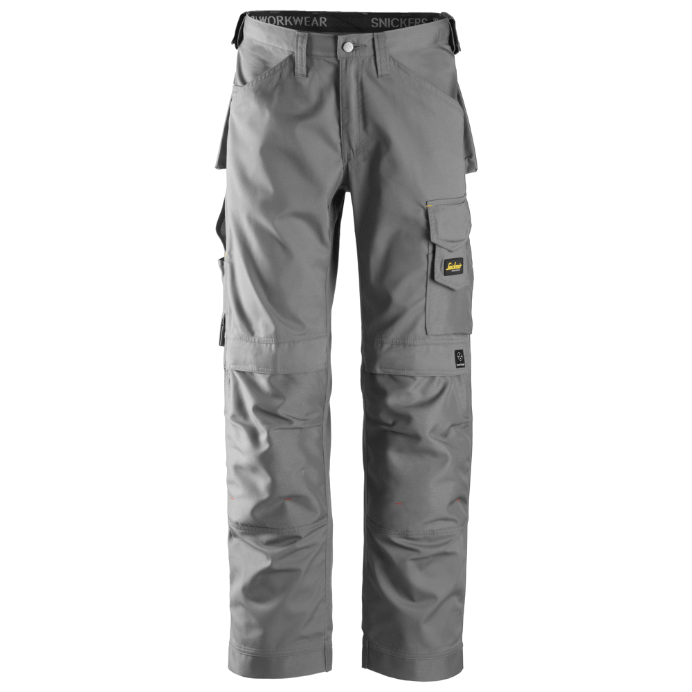 Snickers 3311 Craftsmen Trousers, CoolTwill Grey Waist 36"- Leg 30"