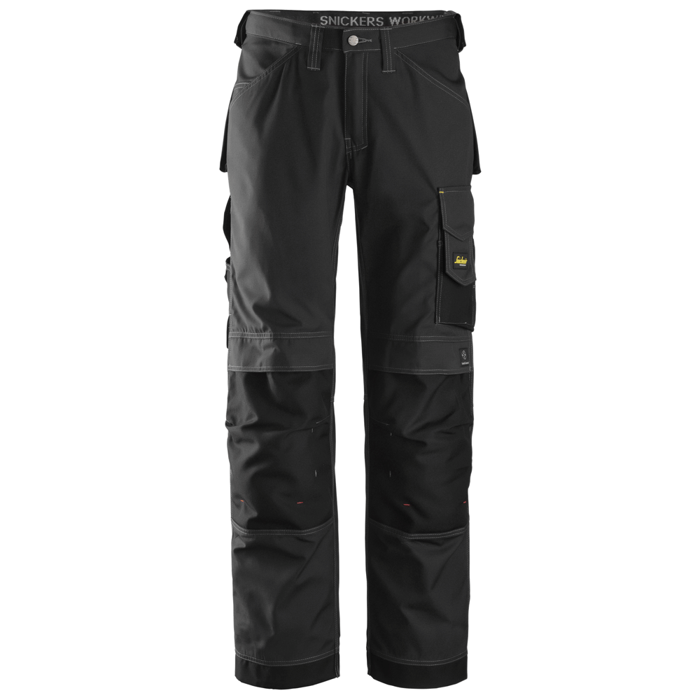 Snickers 3313 Craftsmen Trousers, Rip-Stop Black