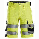 Snickers 6136 Hi-Vis Class 1 Stretch Work Shorts