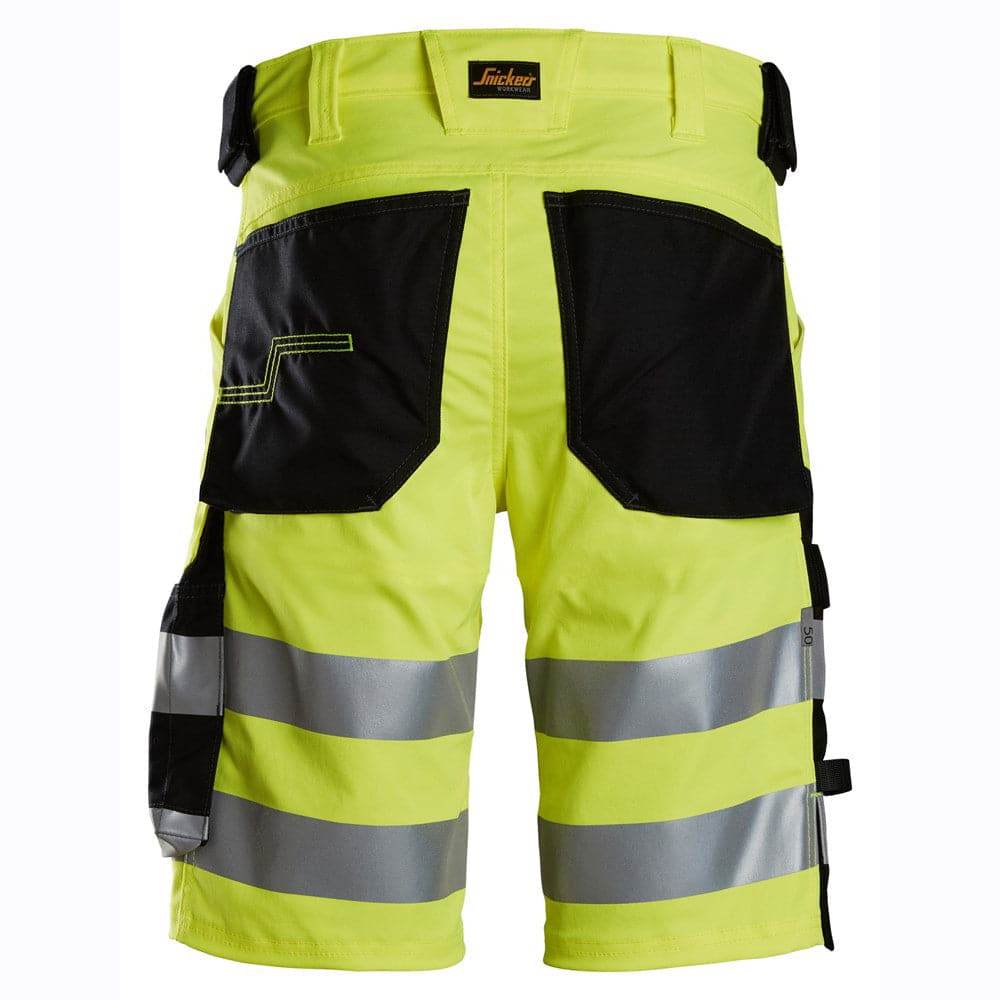 Snickers 6136 Hi-Vis Class 1 Stretch Work Shorts