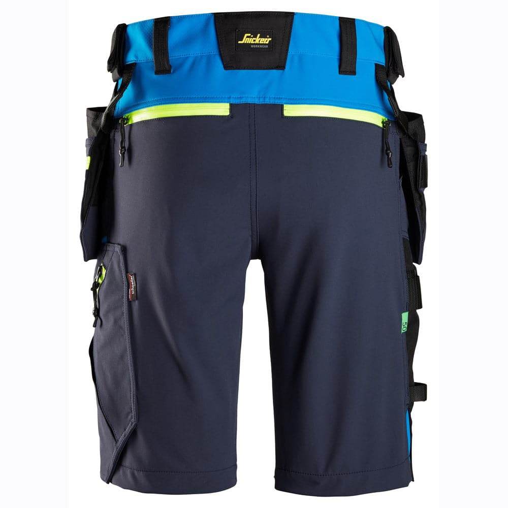 Snickers 6140 FlexiWork, Softshell Stretch Shorts+ Holster Pockets