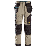 Snickers 6210 LiteWork, 37.5® Holster Pocket Work Trousers Khaki