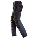 Snickers 6210 LiteWork, 37.5® Holster Pocket Work Trousers Navy Blue / Black / 96 (33" Waist, 30" Leg)