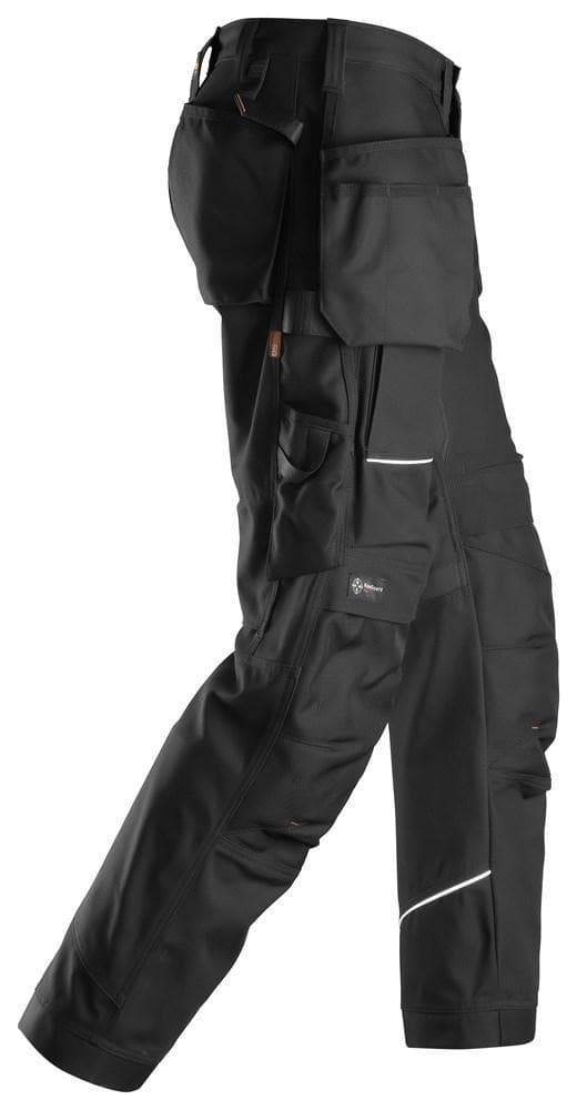 Snickers 6214 RuffWork, Canvas+ Holster Pocket Work Trousers Black
