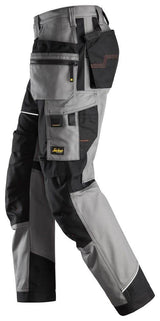 Snickers 6214 RuffWork, Canvas+ Holster Pocket Work Trousers Grey