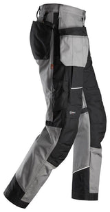 Snickers 6214 RuffWork, Canvas+ Holster Pocket Work Trousers Grey