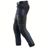 Snickers 6241 AllroundWork, Stretch Work Knee Pad Trousers Holster Pockets Navy Blue