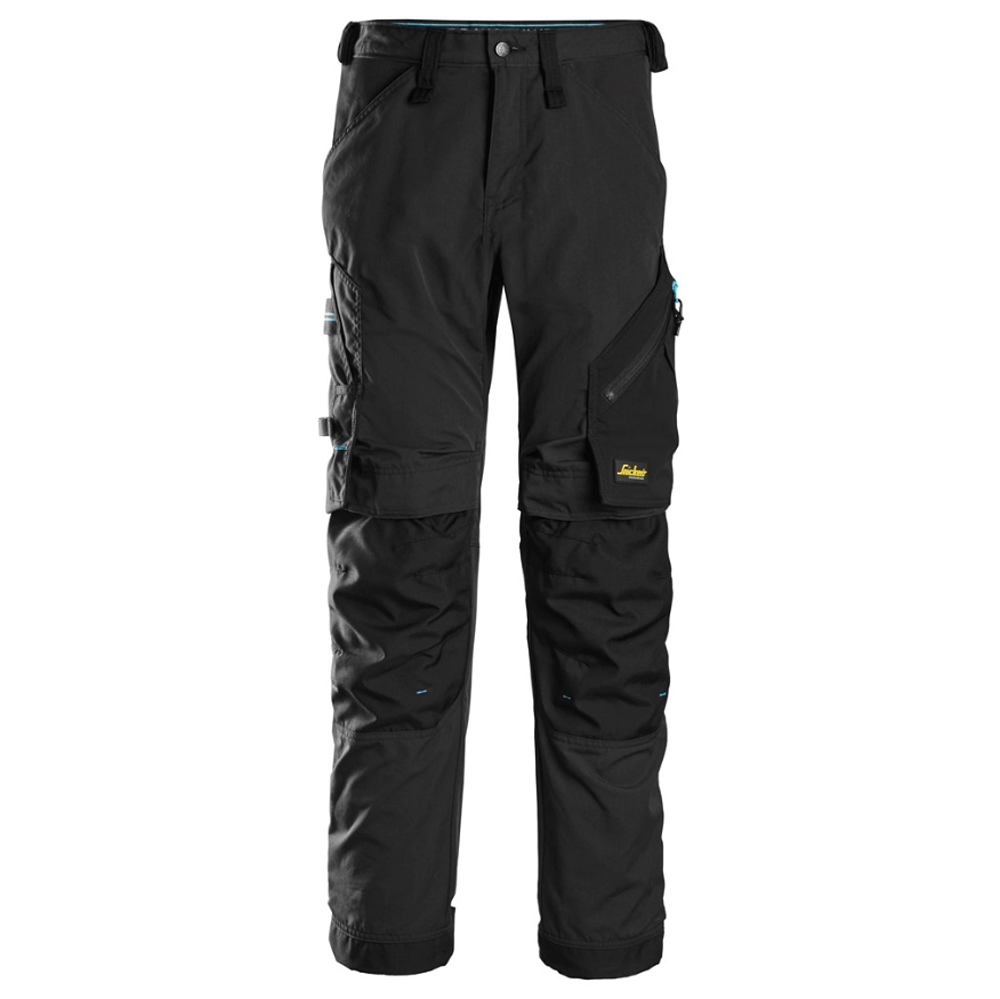 Snickers 6310 LiteWork, 37.5® Kneepad Work Trousers Black