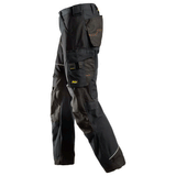 Snickers 6314 RuffWork, Canvas+ Kneepad Work Trousers Black