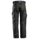 Snickers 6314 RuffWork, Canvas+ Kneepad Work Trousers Black