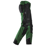 Snickers 6314 RuffWork, Canvas+ Kneepad Work Trousers Forest Green