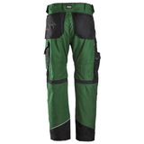 Snickers 6314 RuffWork, Canvas+ Kneepad Work Trousers Forest Green