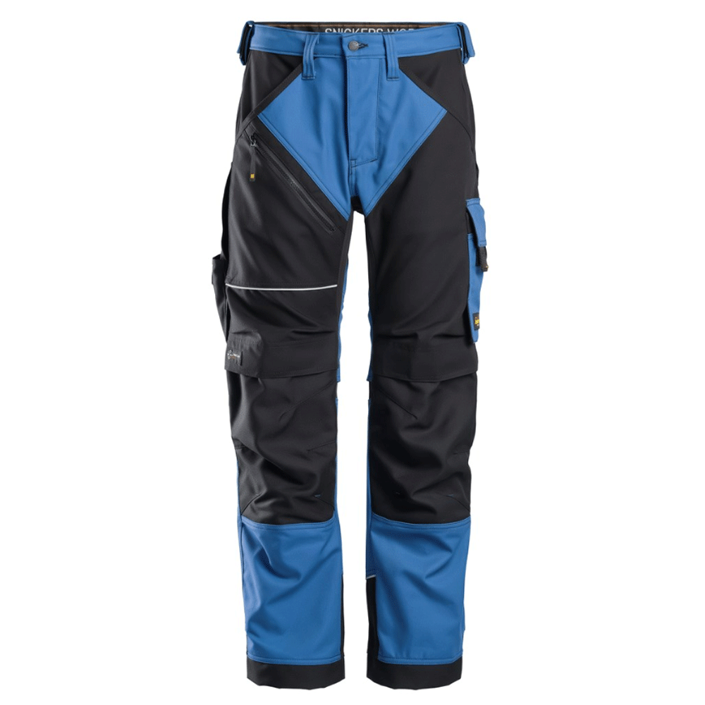 Snickers 6314 RuffWork, Canvas+ Kneepad Work Trousers True Blue