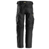 Snickers 6324  AllroundWork, Canvas+ Stretch Work Trousers+ Black