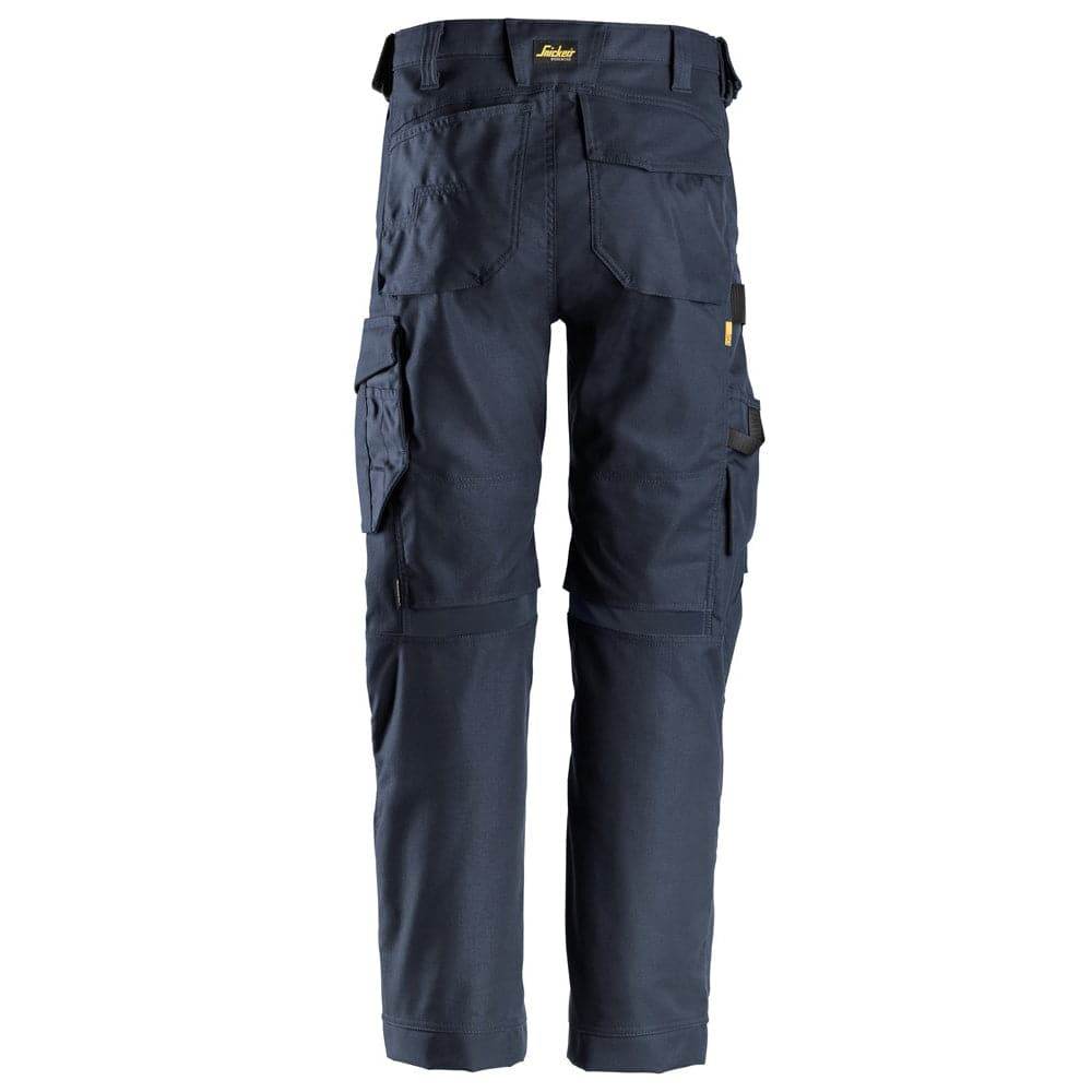 Snickers 6324  AllroundWork, Canvas+ Stretch Work Trousers+ Navy Blue