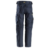 Snickers 6324  AllroundWork, Canvas+ Stretch Work Trousers+ Navy Blue