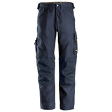 Snickers 6324  AllroundWork, Canvas+ Stretch Work Trousers+ Navy Blue
