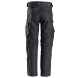 Snickers 6324  AllroundWork, Canvas+ Stretch Work Trousers+ Steel Grey, 30" Waist 32" Leg-Snickers 44